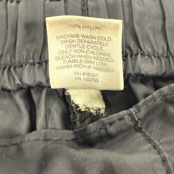 Cheetah Black Nylon Lined Running Athletic Shorts M Drawstring Vintage Activewe - Picture 8 of 8